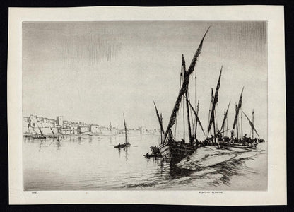 William Douglas Macleod (1892-1963) Signed Etching - Spanish River Scene3