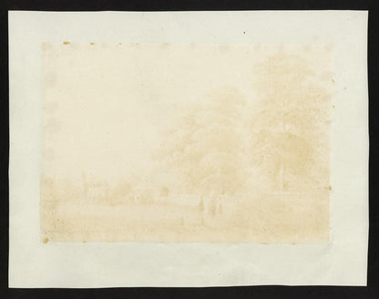 Mary Webster (1794-1883) Watercolour Painting - Distant View Harrow London c18419