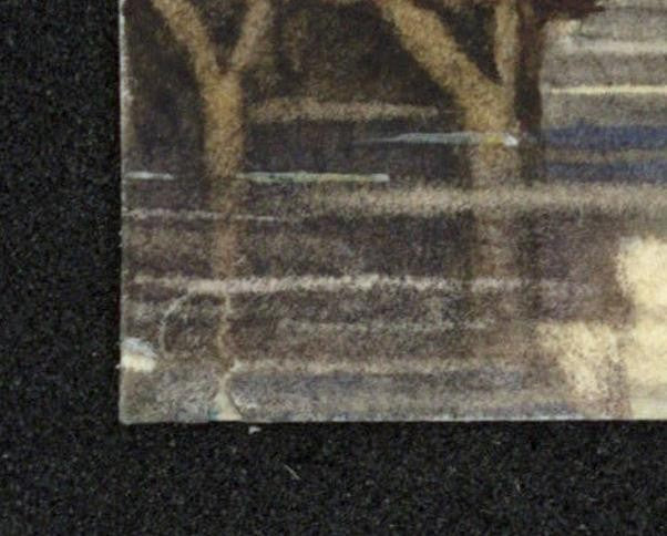 Style Of Samuel Prout Dunstable Miniature Watercolour Painting 19th Century2