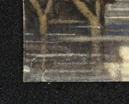 Style Of Samuel Prout Dunstable Miniature Watercolour Painting 19th Century2