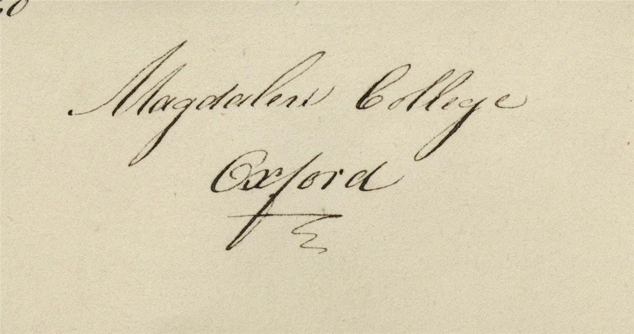 Mary Webster (1794-1883) Watercolour Painting - Magdalen College Oxford 18404