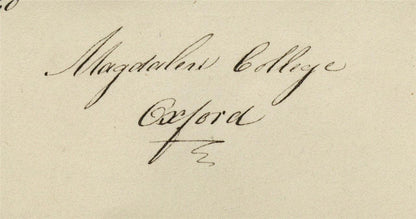 Mary Webster (1794-1883) Watercolour Painting - Magdalen College Oxford 18404