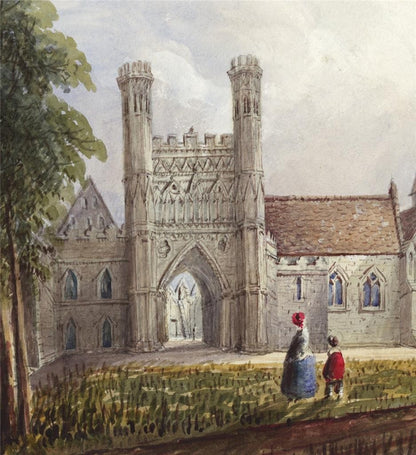 Mary Webster - Watercolour Painting - St Augustine's Abbey Canterbury 18468