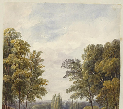 Mary Webster (1794-1883) Watercolour Painting - Harrow Near Sudbury London 18387
