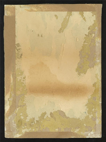 Seated Young Lady Study - Antique Watercolour Painting - 19th Century5