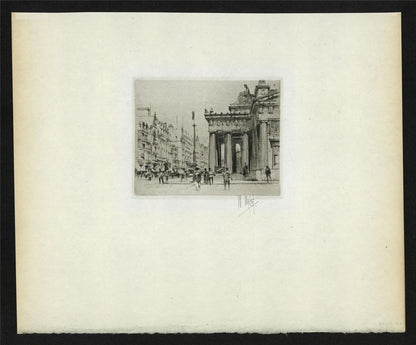 William Walcot (1874-1943) Signed Etching Royal Scottish Academy Edinburgh1