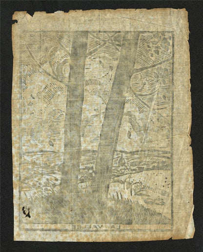 Ludovic-Rodo Pissarro (1878-1952) Antique Woodcut - La Vallee5