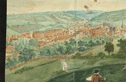 James Wilcox (1778-1865) Watercolour Painting - Canterbury 18009