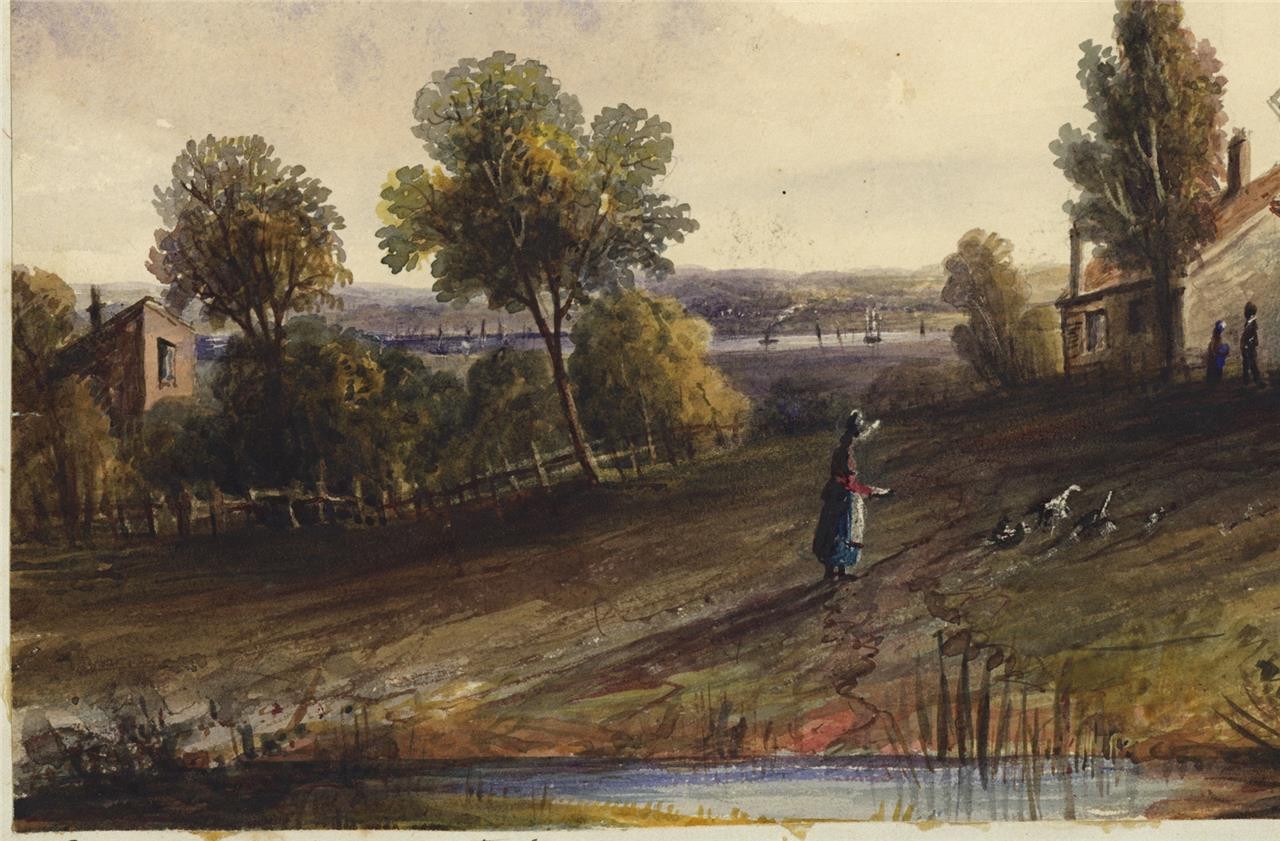Mary Webster Watercolour Painting Plumstead Woolwich - Greenwich - London 18384