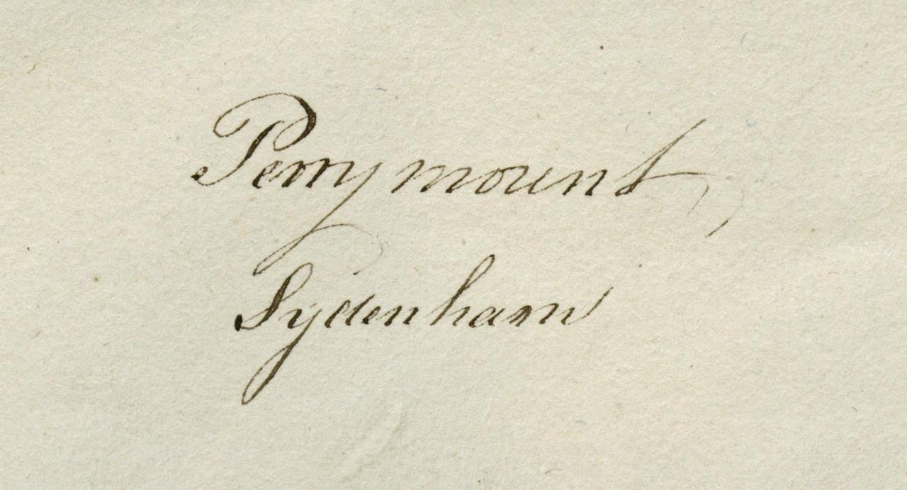 Mary Webster (1794-1883) Watercolour Painting Perrymount Sydenham London 18494