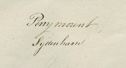 Mary Webster (1794-1883) Watercolour Painting Perrymount Sydenham London 18494