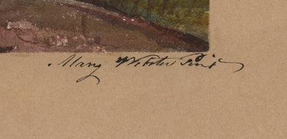 Mary Webster (1794-1883) Watercolour Painting  Beeston Regis Priory Near Cromer2