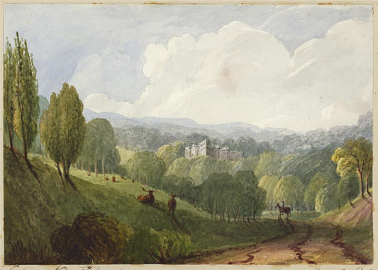 Mary Webster (1794-1883) - Watercolour Painting - Ashburnham Park Sussex 18420