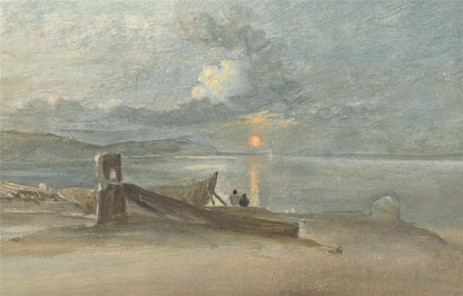 Coastal Sunset - Oil Painting - Late 19th / Early 20th Century2