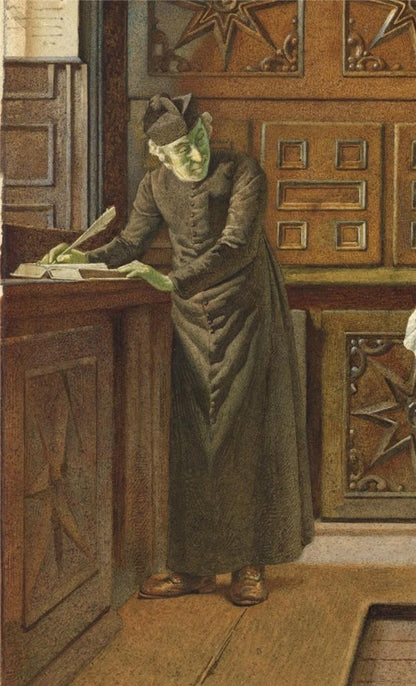 Antonio Canella (1849-1922) Watercolour Painting 19th Century4