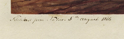 Mary Webster (1794-1883) Watercolour Painting Old Church & Hospital Warwick 18463