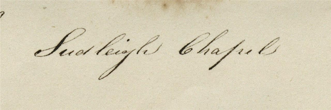 Mary Webster Watercolour Painting Sudeley Chapel Gloucestershire 18404