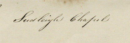 Mary Webster Watercolour Painting Sudeley Chapel Gloucestershire 18404