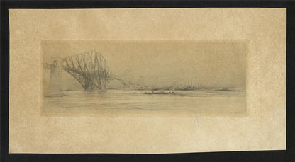 William Walcot (1874-1943) Pencil Signed Etching - The Forth1