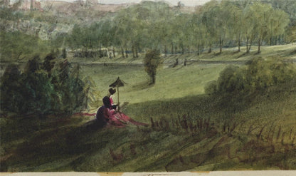 Mary Webster (1794-1883) - Watercolour Painting - Compton Place Eastbourne 18426