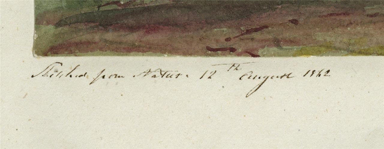 Mary Webster Watercolour Painting Chillon Cottage Near Kingston London 18424