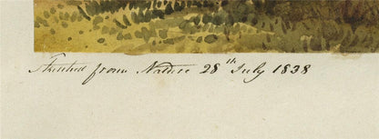 Mary Webster (1794-1883) Watercolour Painting - Kensington Palace London 18384