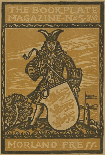 Ludovic-Rodo Pissarro (1878-1952) Pencil Signed Woodcut - Bookplate Magazine0