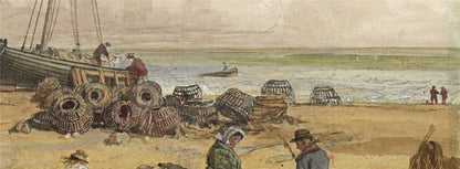 G. R. Smith Watercolour Painting Shanklin Isle Of Wight 1882  19th Century6