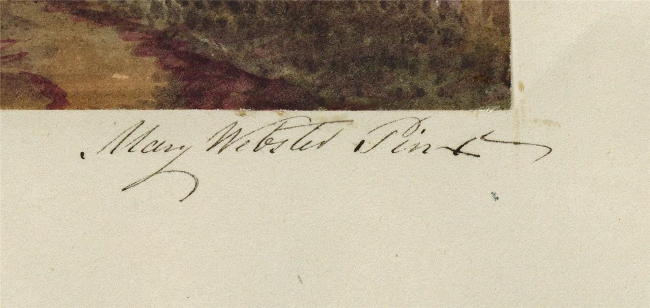 Mary Webster Watercolour Painting Sudeley Chapel Gloucestershire 18402