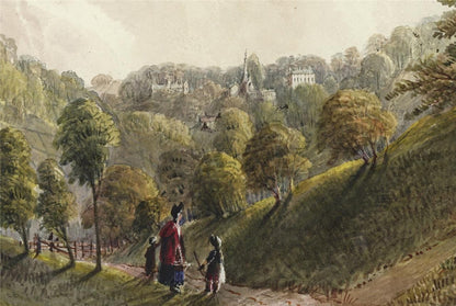Mary Webster (1794-1883) - Watercolour Painting Dowdeswell Near Cheltenham 18406