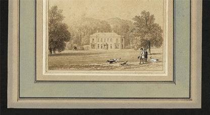 John Preston Neale (1780-1847) Watercolour Painting Sunninghill Park Berkshire5