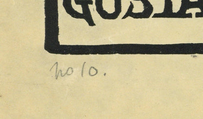 Ludovic-Rodo Pissarro (1878-1952) Signed Wood Engraving - Gustave Flaubert3