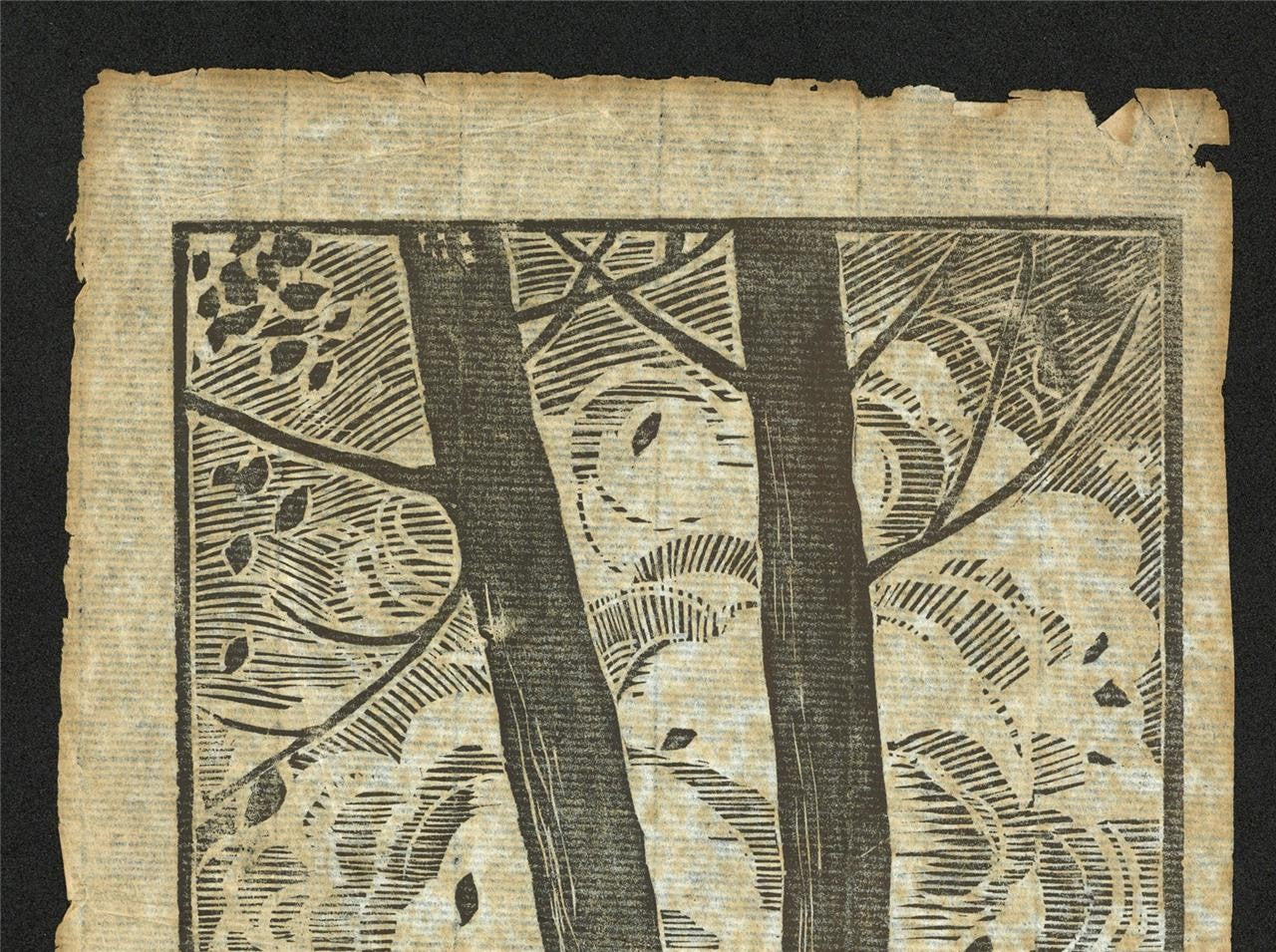 Ludovic-Rodo Pissarro (1878-1952) Antique Woodcut - La Vallee3