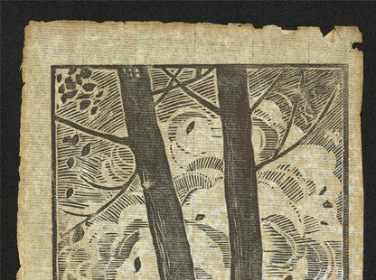 Ludovic-Rodo Pissarro (1878-1952) Antique Woodcut - La Vallee3