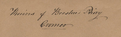 Mary Webster (1794-1883) Watercolour Painting  Beeston Regis Priory Near Cromer4