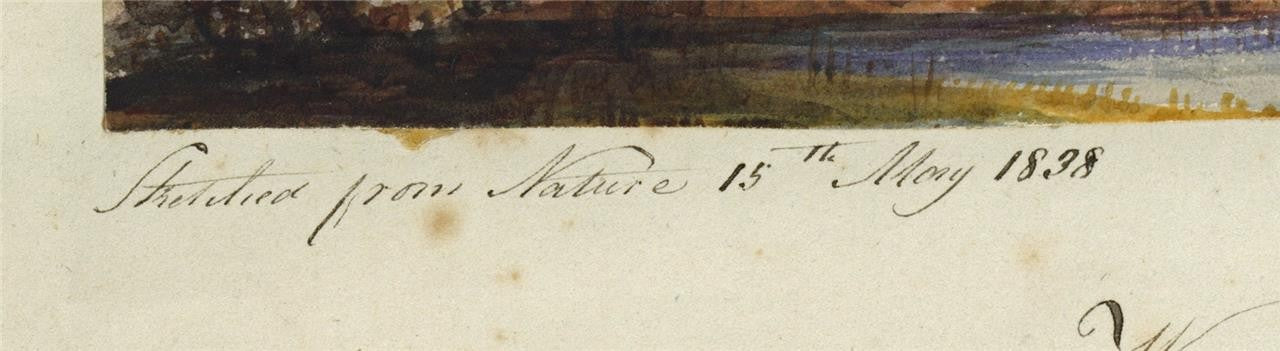 Mary Webster Watercolour Painting Plumstead Woolwich - Greenwich - London 18383