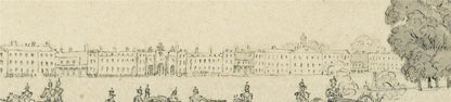 James Wilcox (1778-1865) Painting Royal Artillery Barracks Woolwich London 184312
