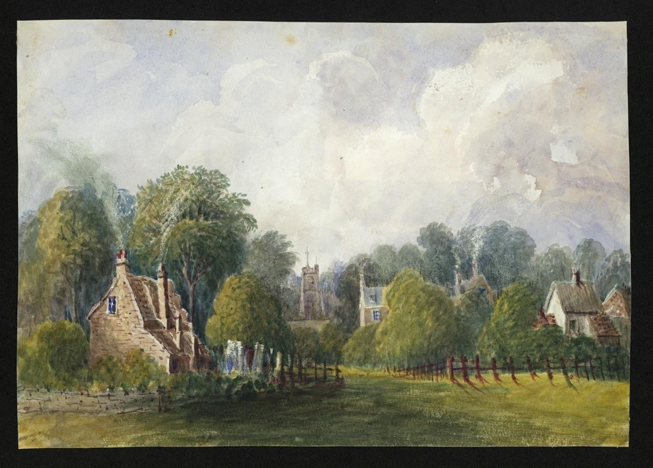 Mary Webster (1794-1883) Watercolour Painting - Broadstairs Kent 18431