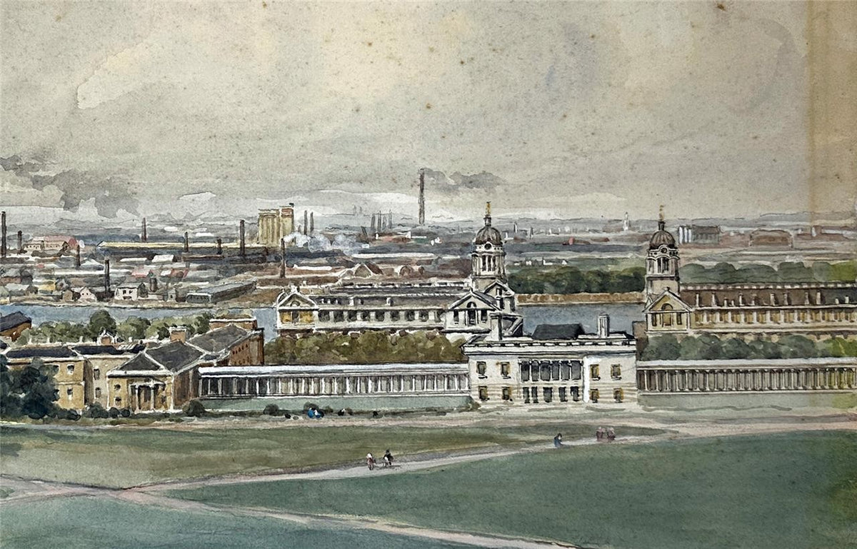 C B Core Watercolour Painting Greenwich London 19385
