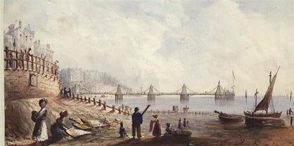Mary Webster (1794-1883) - Watercolour Painting - Chain Pier Brighton 18387