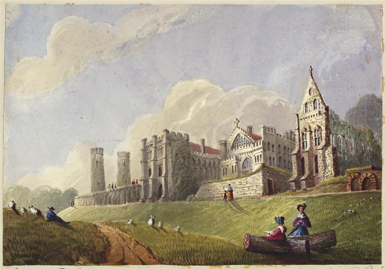 Mary Webster (1794-1883) - Watercolour Painting - Battle Abbey 18420