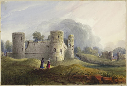 Mary Webster (1794-1883) - Watercolour Painting - Pevensey Castle Sussex - 18420