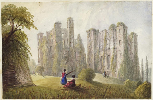Mary Webster (1794-1883) - Watercolour Painting - Kenilworth Castle Warwickshire0