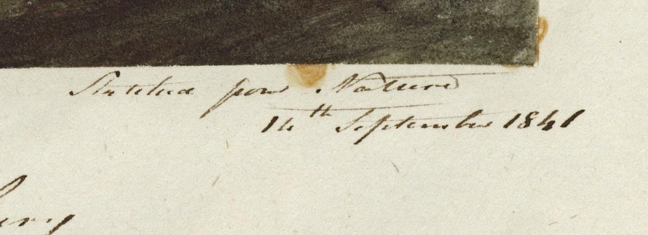 Mary Webster (1794-1883) Watercolour Painting - Cottage Near Sudbury London 18413