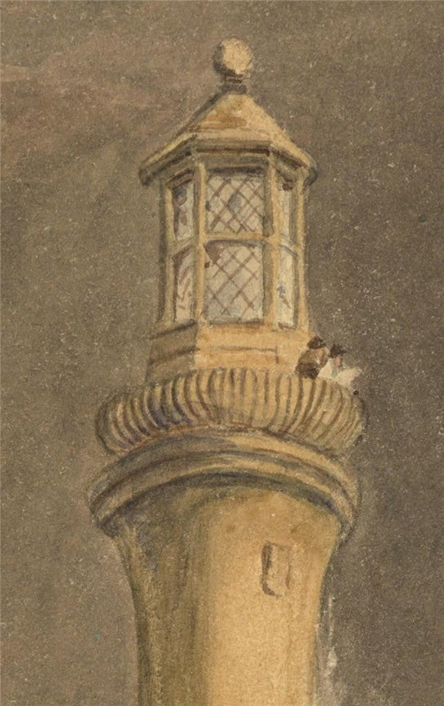 Storm At Sea - Antique Watercolour Painting - 19th Century - Seascape8