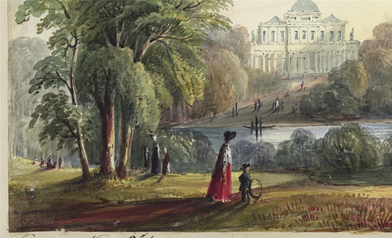 Mary Webster (1794-1883) Watercolour Painting Pittville Cheltenham 18405