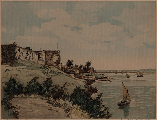 Frederick Halpern - Signed Etching Continental Landscape - 20th Century - 10/250