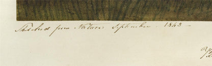 Mary Webster Watercolour Painting Richborough Castle Near Sandwich Kent 18433