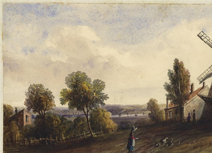 Mary Webster Watercolour Painting Plumstead Woolwich - Greenwich - London 18385