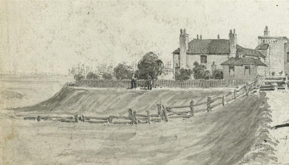 James Wilcox (17781865) Watercolour Painting  Blackwall Reach London 18439